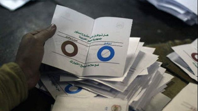 مصر: نتائج أولية تشير إلى موافقة المصريين على الدستور