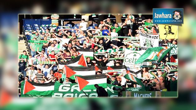 تغريم فريقي سانت جونسون وسيلتك الاسكتلنديين لرفع علم فلسطين