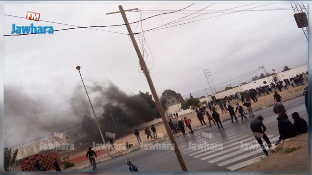 المظيلة : حرق مركز الشرطة وتجدّد المواجهات (صور)