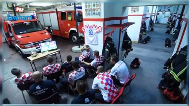 رجال الإطفاء الكروات يعطون درسا في أداء الواجب (فيديو)