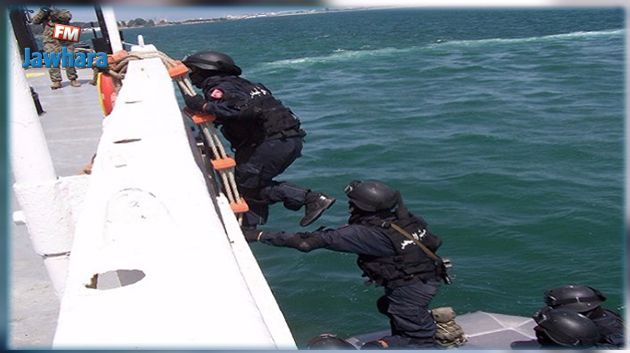 جيش البحر: تمرين بحري مشترك عرض السواحل الشمالية لتونس