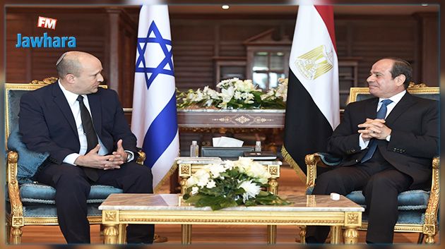 الاحتلال وصف اللقاء بالتاريخي: السيسي يلتقي رئيس وزراء اسرائيل في مصر