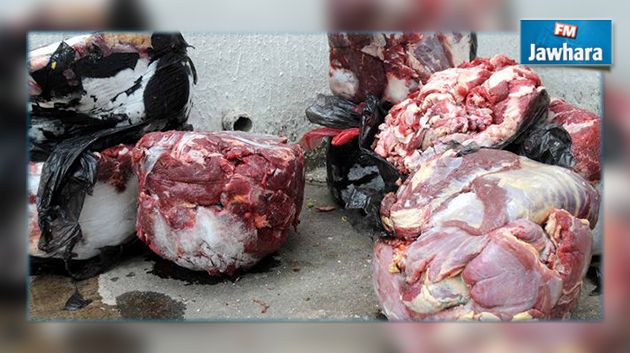 الحمامات : حجز طنّين من اللحوم الفاسدة بأحد النزل