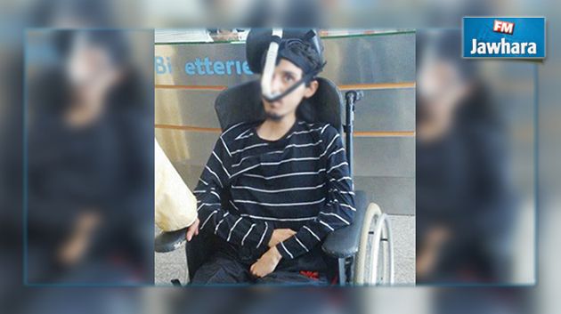 بعد نزول إضطراري لطائرة بلجيكية بسببه : شاب مغربي معوق يسافر لفرنسا للعلاج