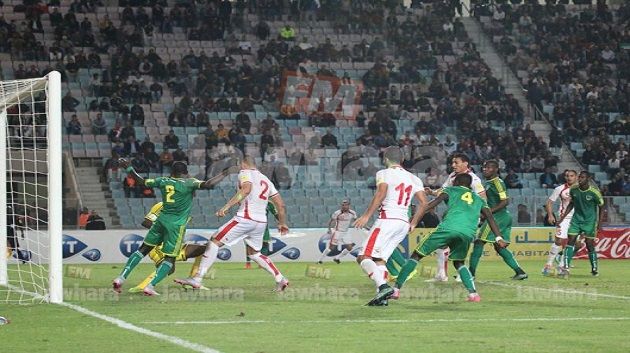مباراة تونس و موريتانيا
