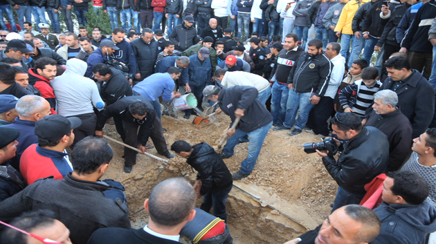   جنازة الشهيد جمال عبد الجليل بـأكودة