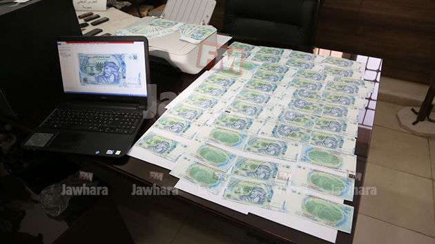 سوسة : حجز 6 آلاف دينار من أوراق نقدية مُزوّرة من فئة 50 دينارا