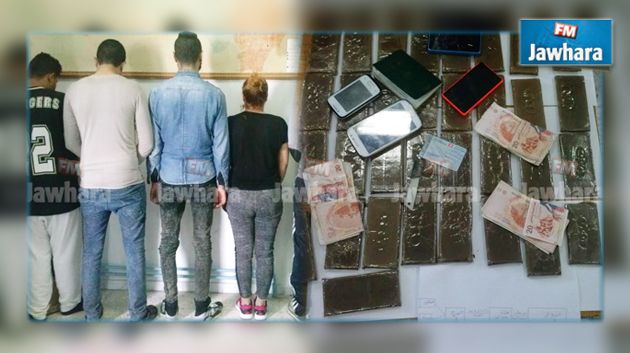 تفكيك عصابة تروج المخدرات في جهة الساحل وحجز كمية من القنّب الهندي
