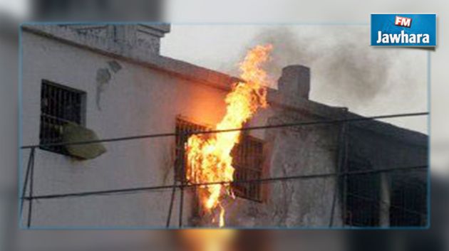 بنزرت : حريق بسجن برج الرومي وإصابة عدد من المساجين 