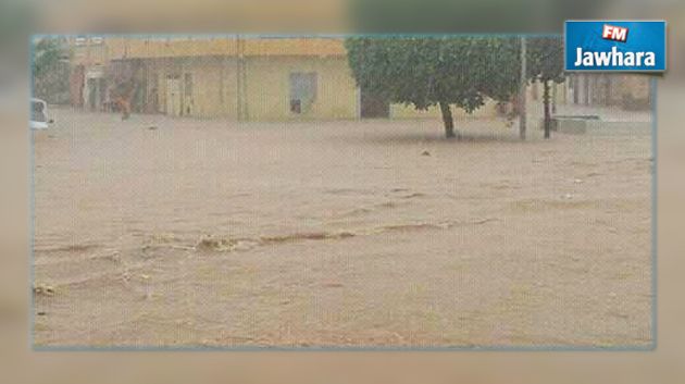 المنستير : الأمطار الغزيرة تعزل عددا من المناطق