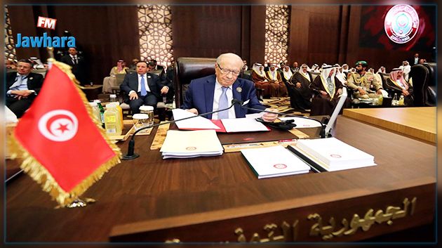 قايد السبسي : نأسف لغياب دور عربي فاعل لإيجاد حل في سوريا