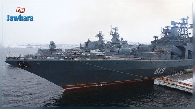 قبالة سواحل إسطنبول : سفينة حربية روسية تصطدم بباخرة تجاريّة