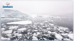 بسبب درجات الحرارة : ذوبان جليد القطب الشمالي يهدد البشرية