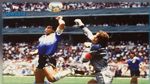 مارادونا يتذكر هدفه باليد في مونديال 1986