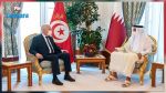 رئيس الجمهورية و أمير دولة قطر يتفقان على مواصلة التشاور المستمر وتنسيق المواقف المشترك بين البلدين