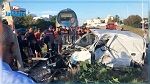 بوفيشة : حادث اصطدام قطار بسيارة يودي بحياة طفلة