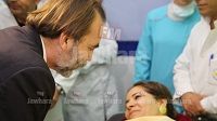 مستشفى سهلول : وزير الصحة يعود المصابين في حادث الحافلة