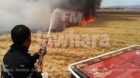 جندوبة : تدخل الحماية المدنية لإخماد حريق بإحدى مزارع القمح
