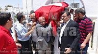 صور من جنازة القيادي بالنهضة عبد الله الزواري