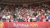 مباراة تونس وأنغولا في نصف نهائي الأفروبسكات