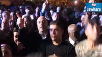 لحظة قطع الكهرباء على اجتماع نداء تونس فور مغادرة حافظ قائد السبسي غاضبا