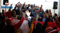 أمام مقر نداء تونس : احتجاجات ضد ممثلي لجنة الإنقاذ