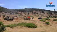 زيارة ميدانية لمواقع عسكرية متقدمة في مناطق جبلية في جندوبة