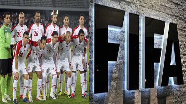 La sélection tunisienne de football en 49ème position mondiale et 7ème position africaine