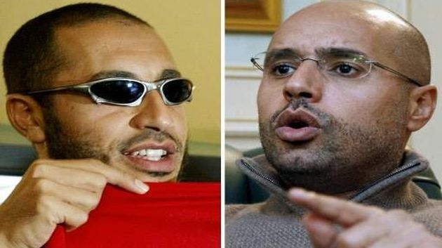 Libye : deux des fils de Mouammar Kadhafi devant la justice