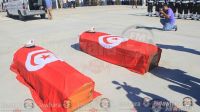 Les obsèques des deux martyrs de la Garde nationale