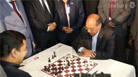 Monastir : Moncef Marzouki à l'ouverture du Festival international des échecs 