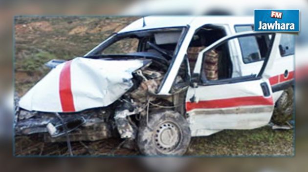 Kasserine: un accident de la route fait 3 morts