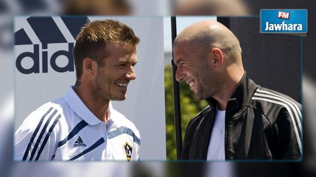 Beckham affronte Zidane dans un match de charité