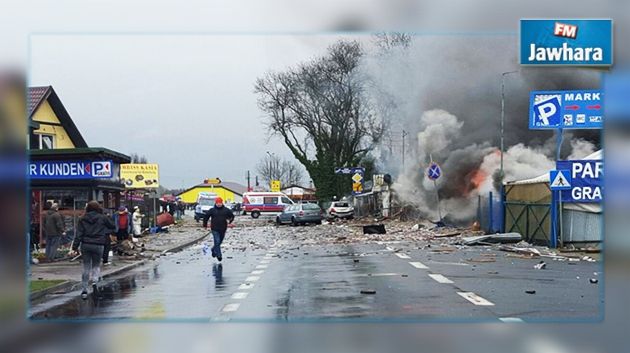 Une explosion à la frontière entre l'Allemagne et la Pologne