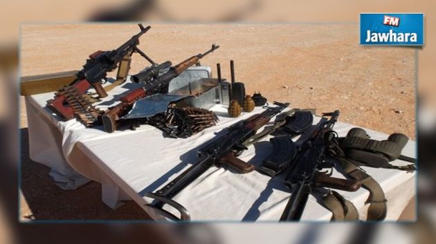 Opération sécuritaire à Jendouba: Saisie de 2 Steyr et une importante quantité de munitions