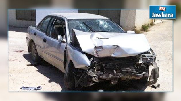 Kef : Un accident de la route fait 1 mort et 3 blessés