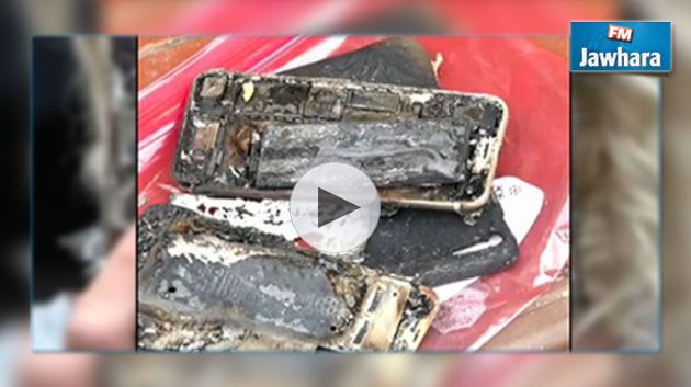Un iPhone 7 explose et brûle une voiture