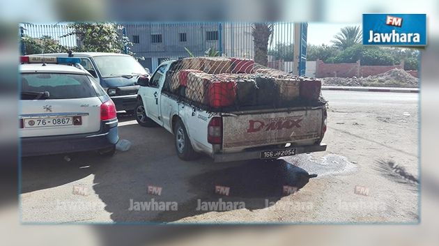 Gafsa: Course poursuite entre la police et 5 voitures de contrebande (photos)