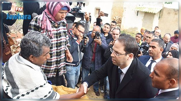 En photos: Youssef Chahed en visite d'inspection au gouvernorat de Zaghouan