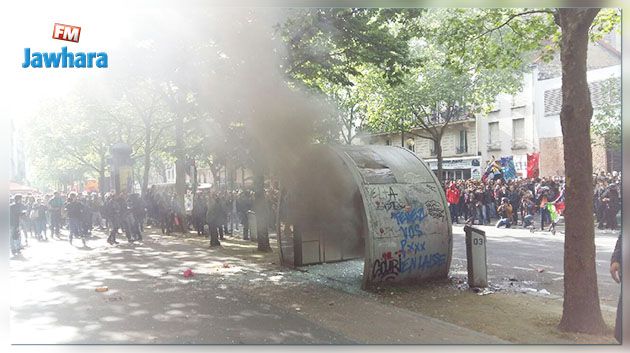 France : Six policiers blessés lors des manifestations du 1er mai