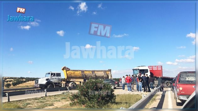 Autoroute Tunis - Sousse : Un accident fait 1 mort et 5 blessés