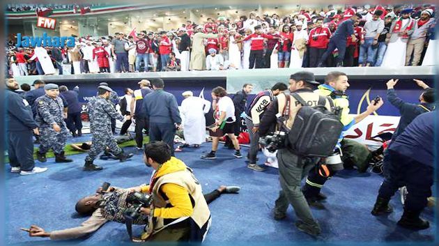 40 blessés dans un stade de Koweït City après la chute d'une barrière 