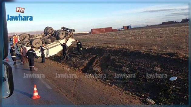 Un mort dans un accident de camion à Gafsa 