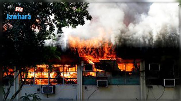 Incendie dans une école primaire à Londres