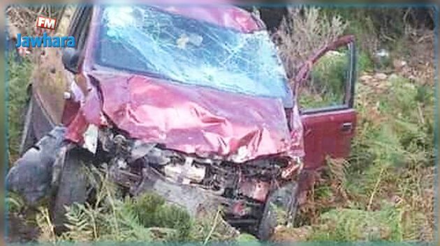 Jendouba : Un accident de la route fait un mort et deux blessés