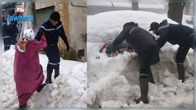 Chutes de neige : Évacuation de 261 véhicules bloqués à Aïn Draham