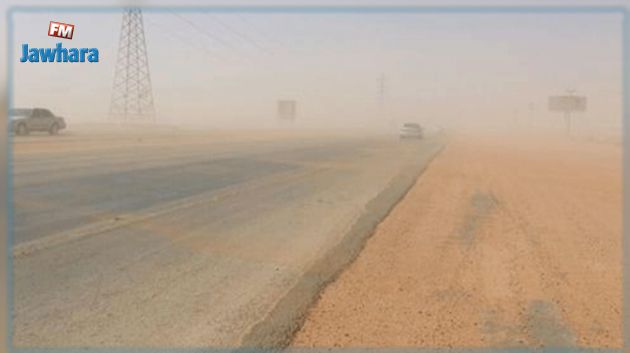 Violentes tempêtes de sable sur le sud tunisien : La Garde nationale met en garde les automobilistes