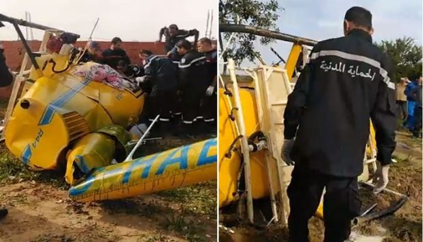 Crash d'un avion d'épandage à la Soukra   