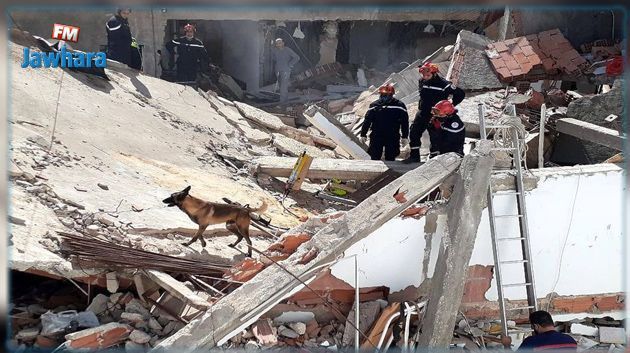 Explosion d'une bouteille de gaz domestique à la Cité Ezzouhour : Le corps d'une deuxième victime retrouvé sous les décombres