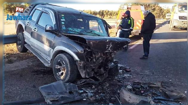 Kasserine : Un accident de la route fait un mort et deux blessés